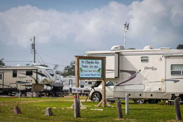RV by the beach